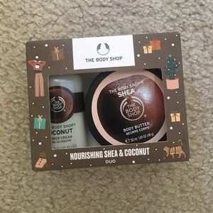 The Body Shop nourishing shea & coconut 🥥 duo